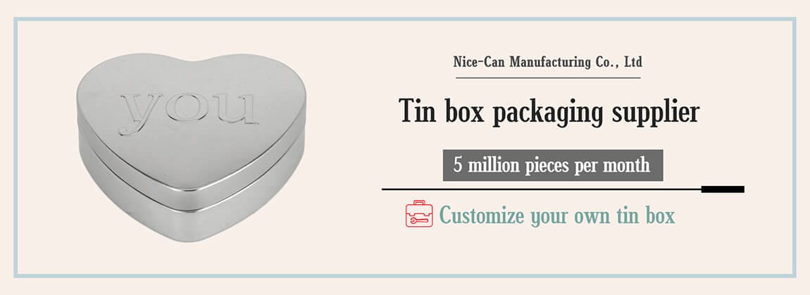 heart shaped tin box