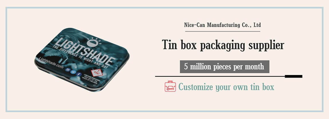candy box tin packaging