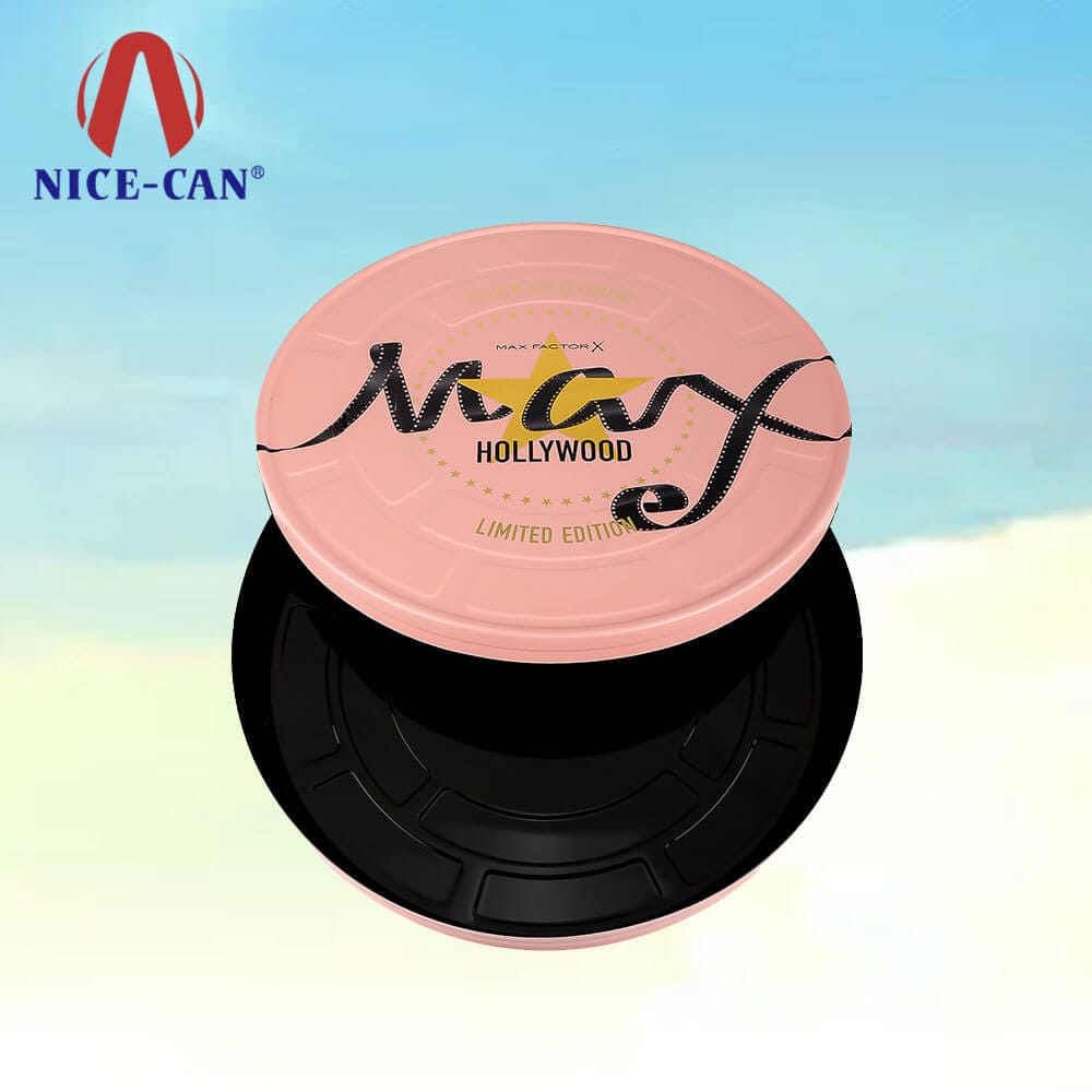 Wholesale cosmetic tin containers personalized cosmetic tin cans for sale