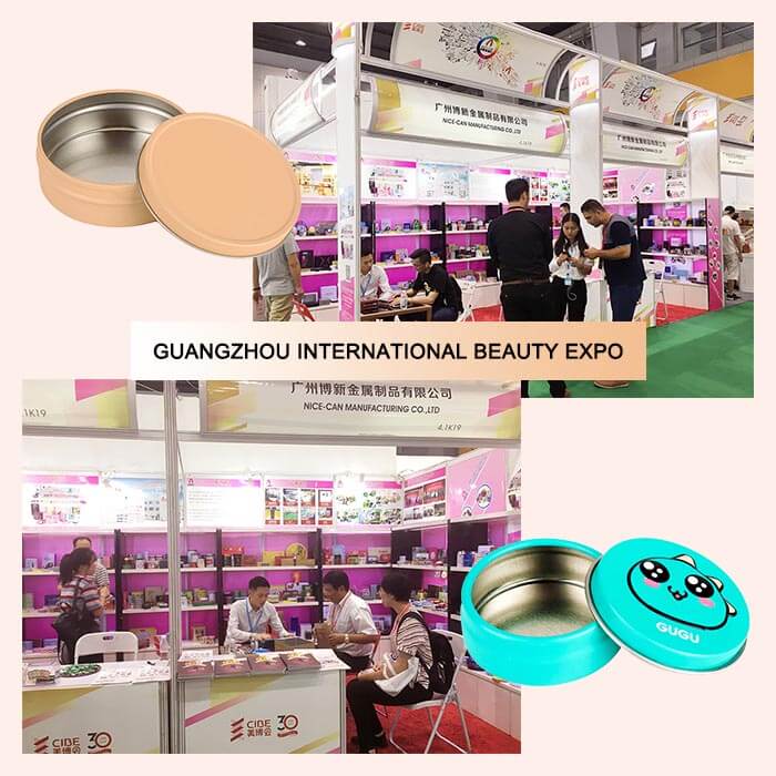 Guangzhou International Beauty Expo-- Tin Box Packaging Of Beauty Industry