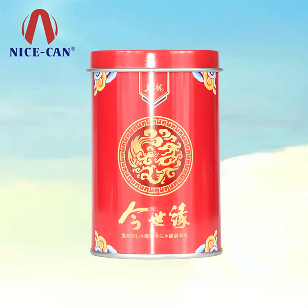 Wholesale empty metal gift ideas storage Spring Festival tin box manufacturers 