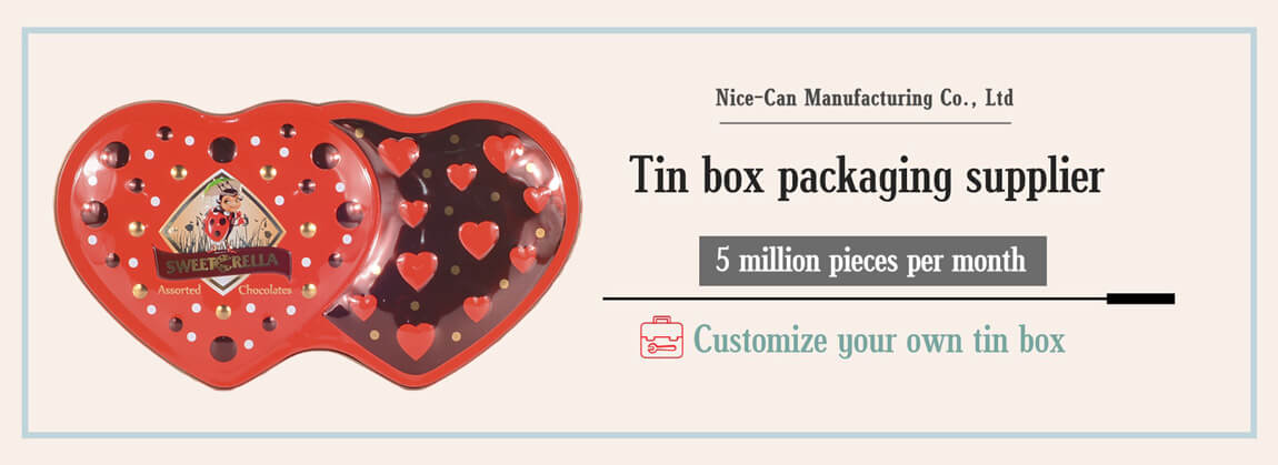 Valentines tin box