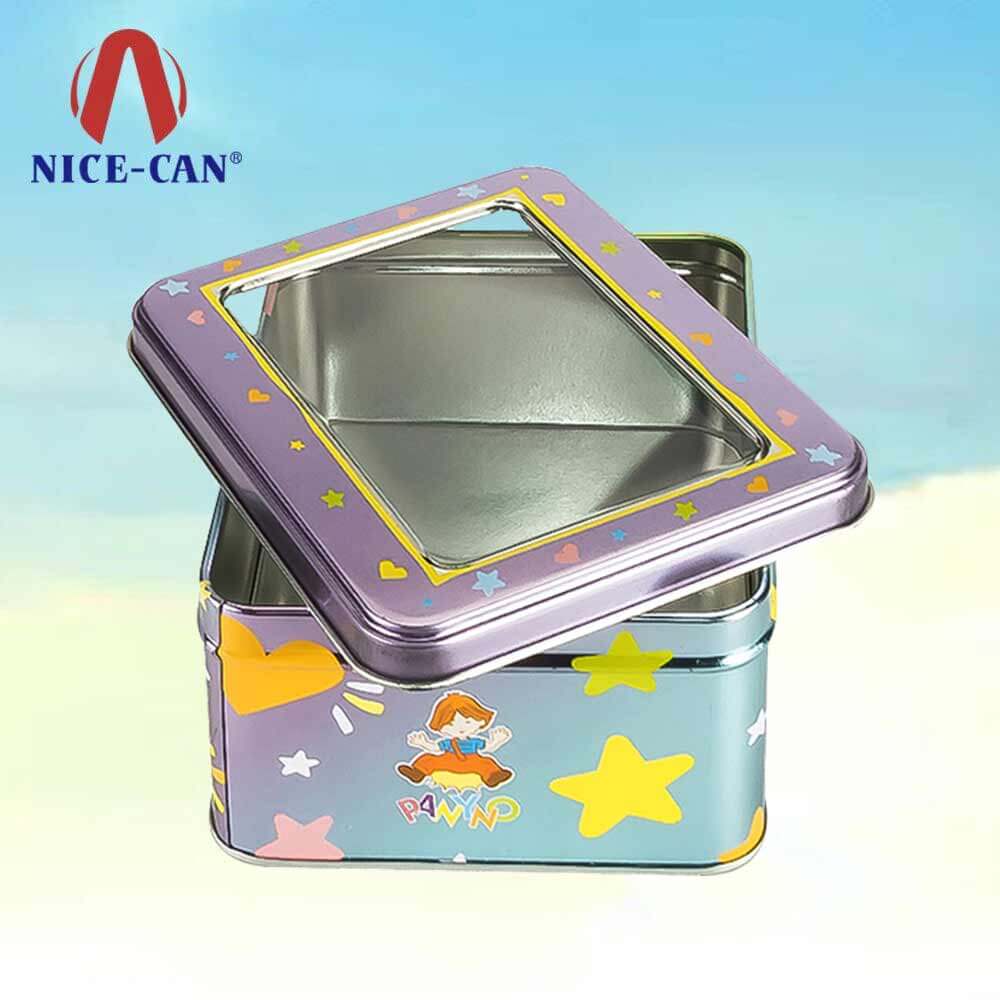 Metal candy box tin vintage candy chocolate tins sweets candy gift tin box