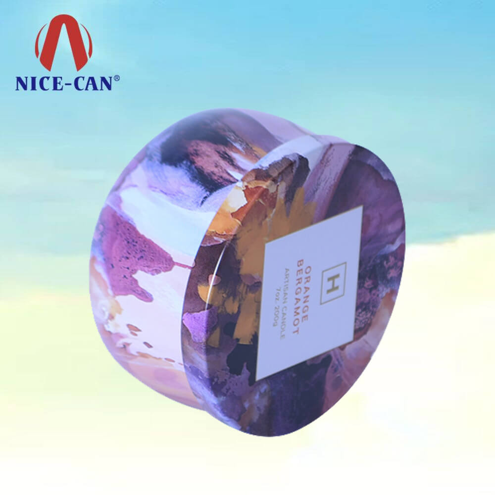 Cheap custom wholesale tin box packaging candle tins containers travels candle