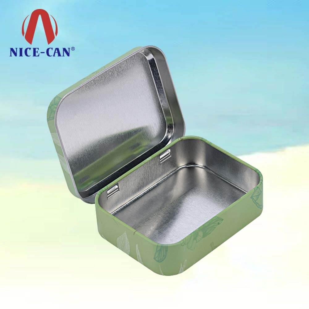 3Pcs travel soap container Soap Boxes Tin Cookie Box Rectangular Metal Tin