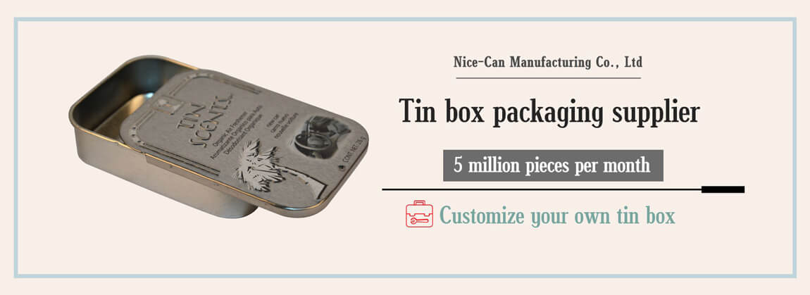 Sliding Lid Tin Boxes