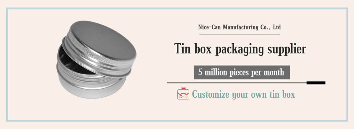 Screw Lids Metal Tin Boxes