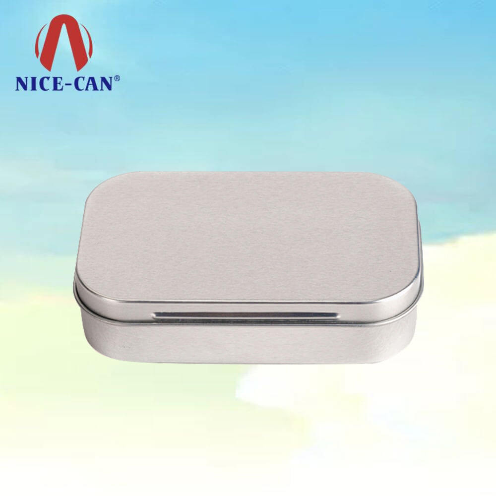 Wholesale Custom Hinged Lid Small Tin Box Storage Box