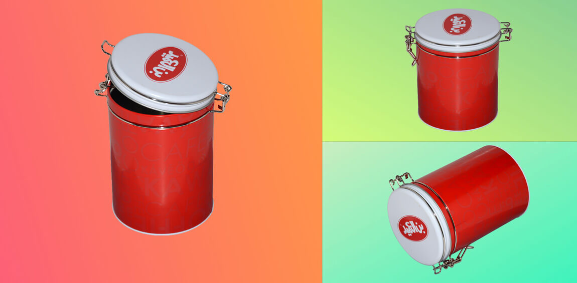 Airtight Lid Tin Box