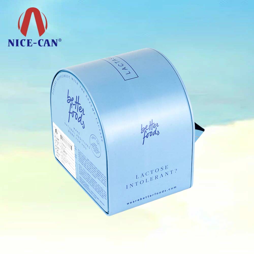 Tin box manufacturer small packaging irregular shape tin boxes empty metal tins